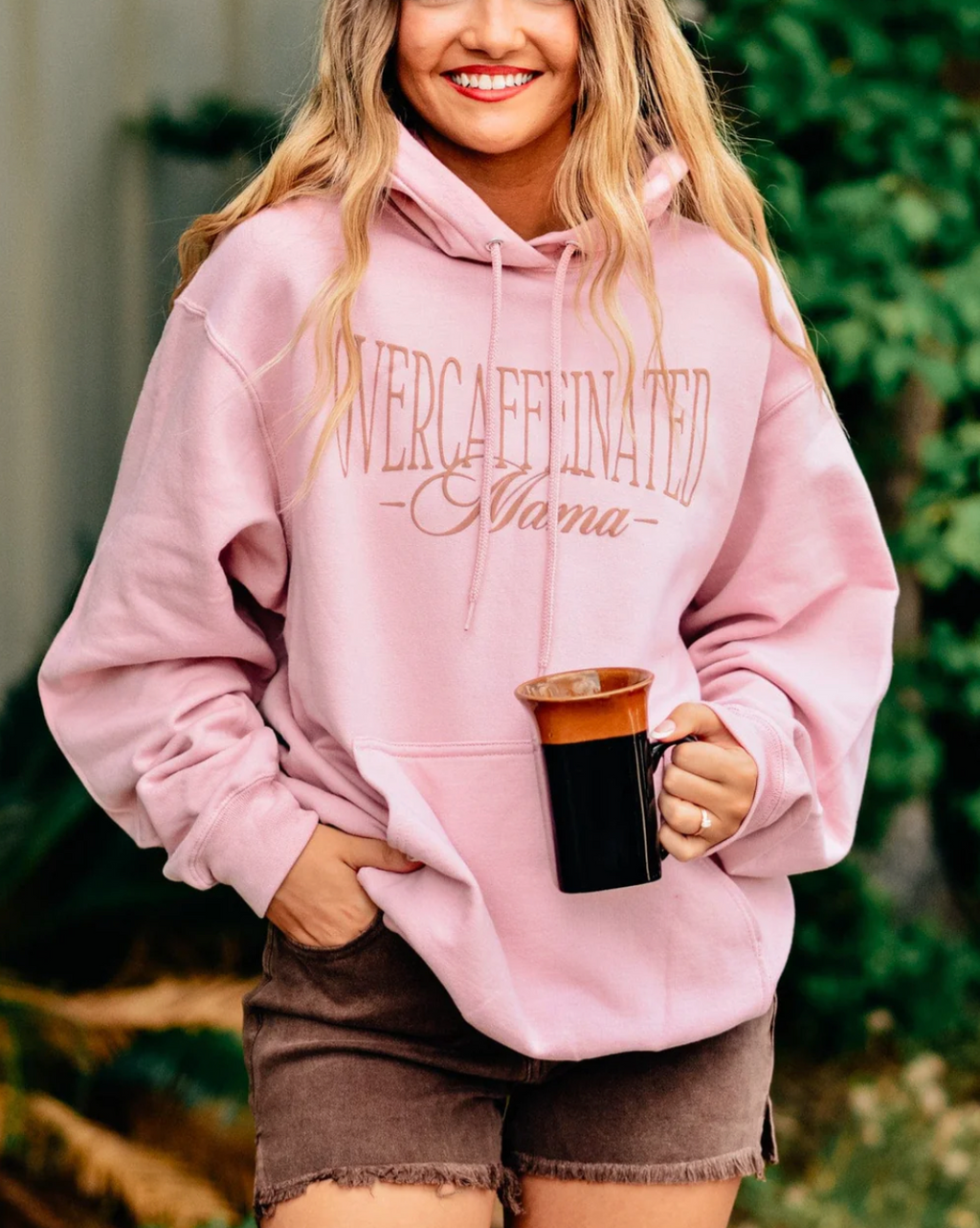 Over-caffeinated Mama Sweatshirt by Southern Bliss