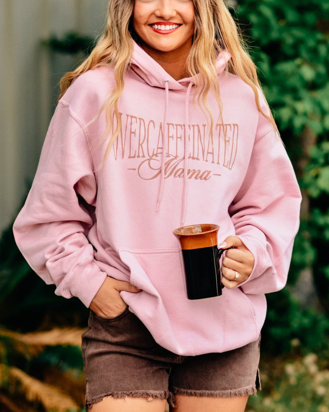Over-caffeinated Mama Sweatshirt by Southern Bliss