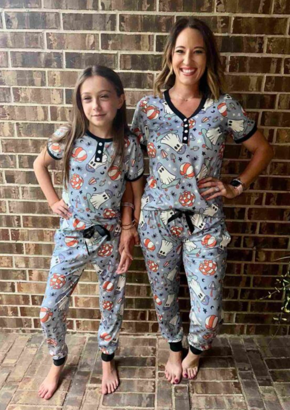 Preorder : Shirley Mama & Me Matching Halloween Skateboard
