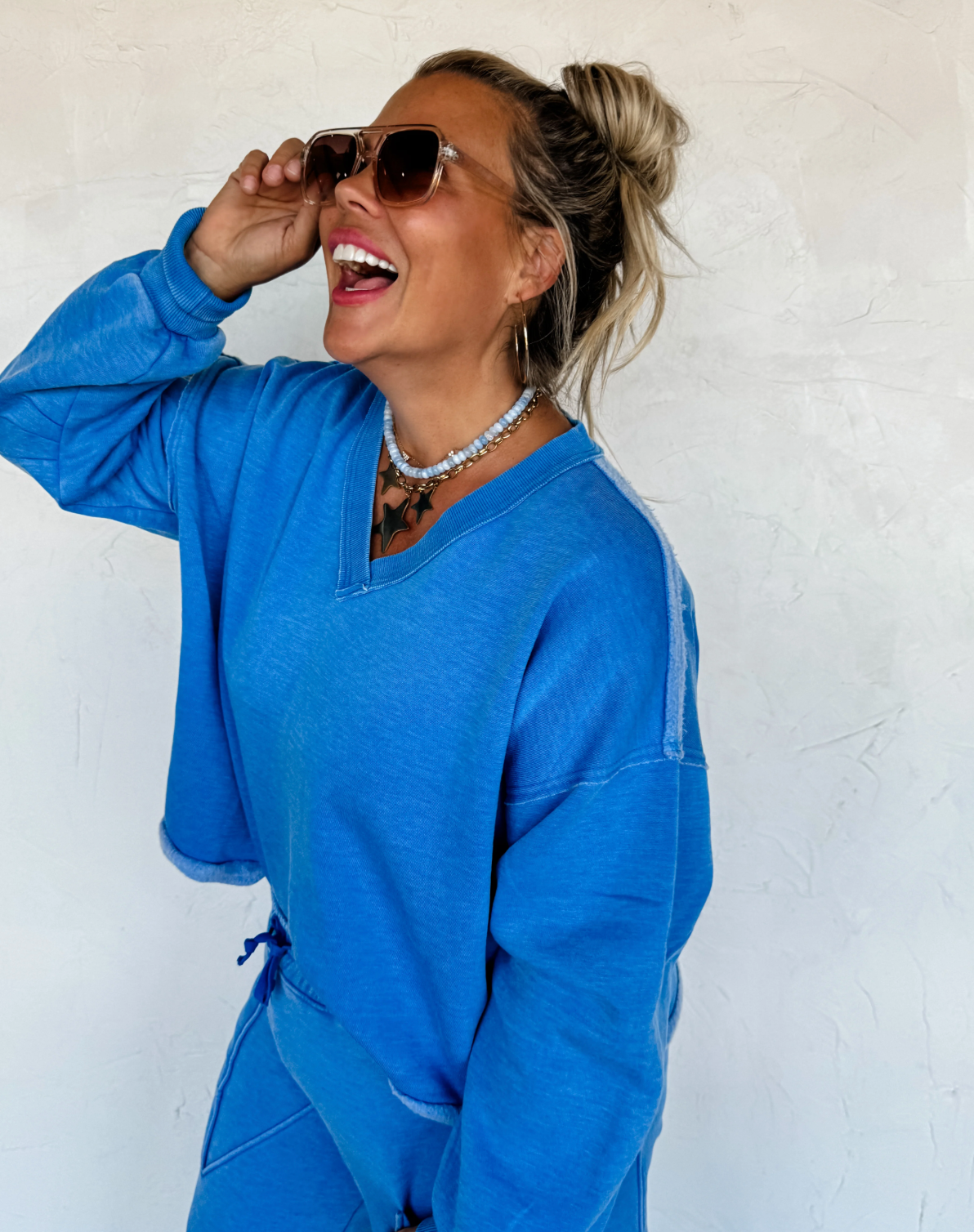 *PREORDER* - BLAKELEY FADED FEELS VNECK PULLOVER