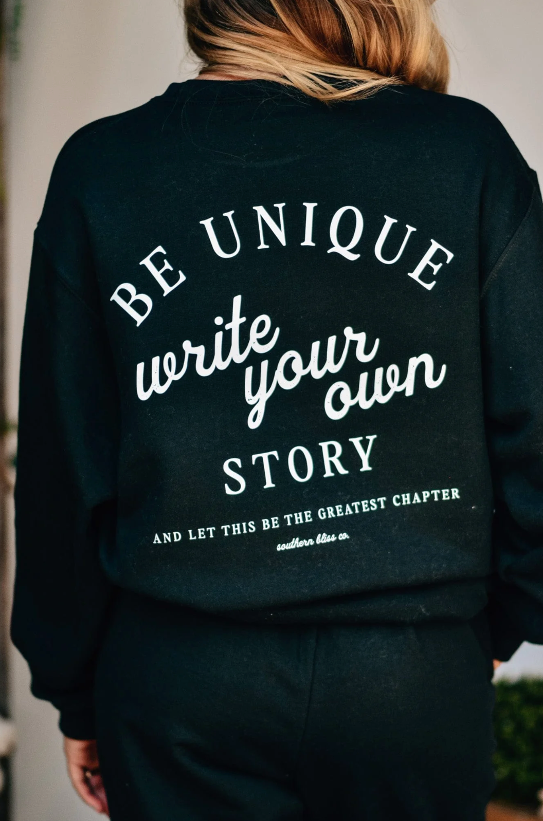 Be Unique Crewneck by Southern Bliss