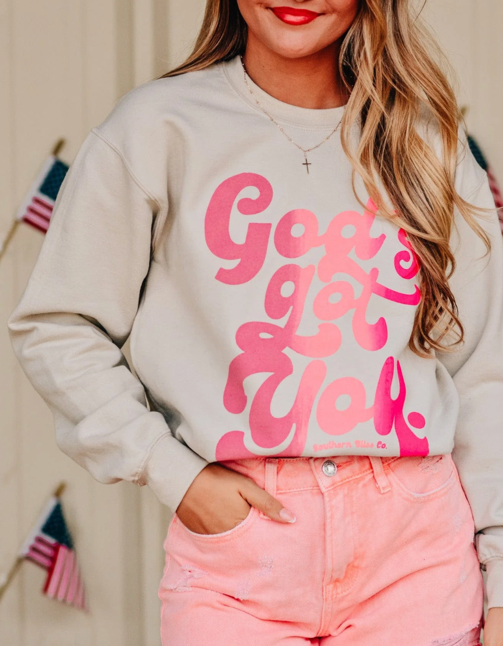 Gods Got You Crewneck by Southern Bliss