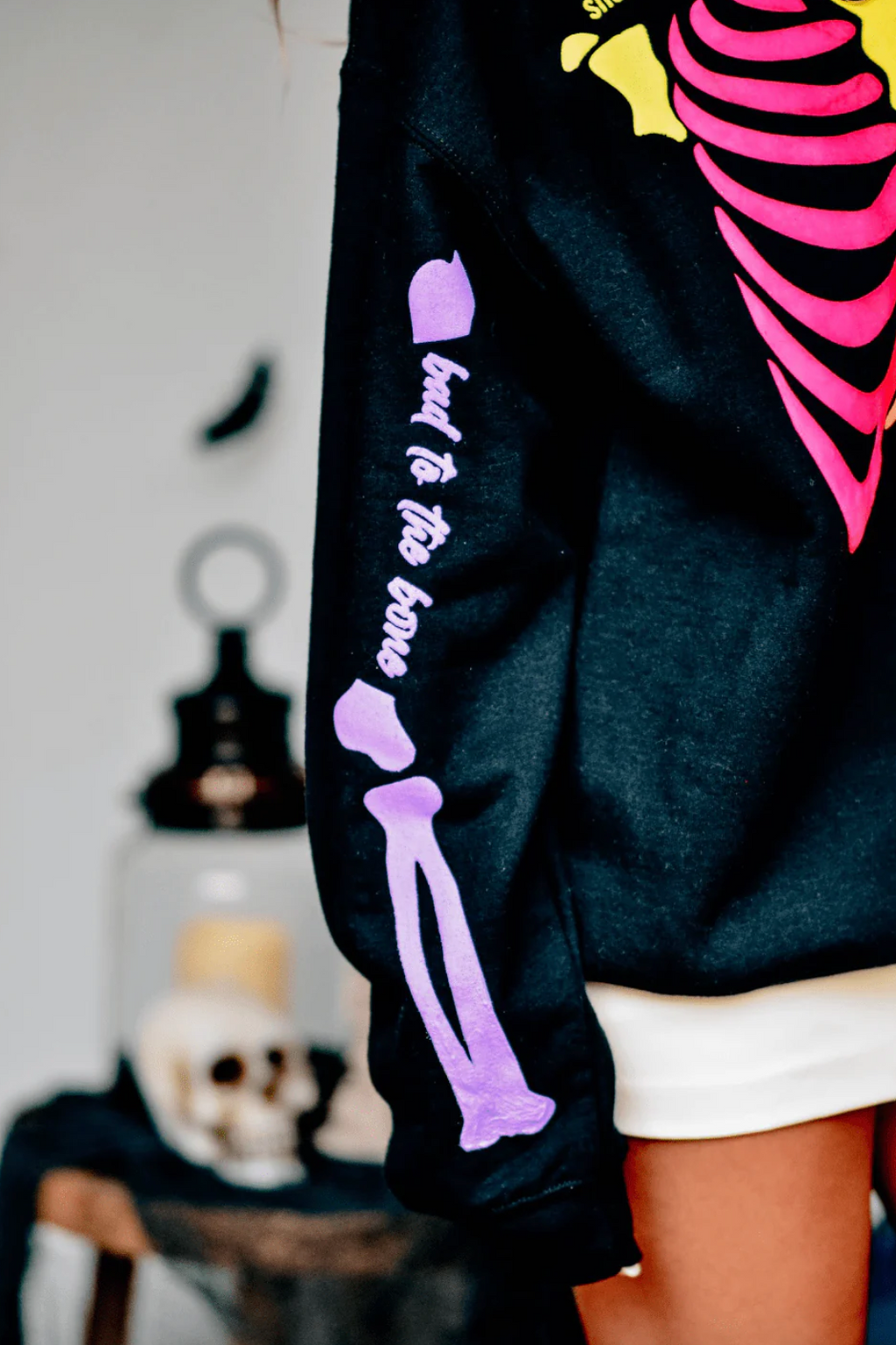 Neon Skelly Crewneck by Southern Bliss