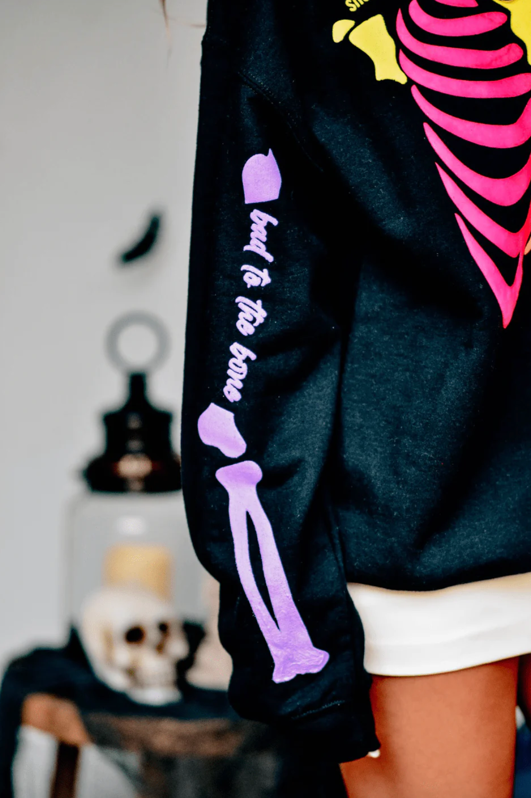 Neon Skelly Crewneck by Southern Bliss