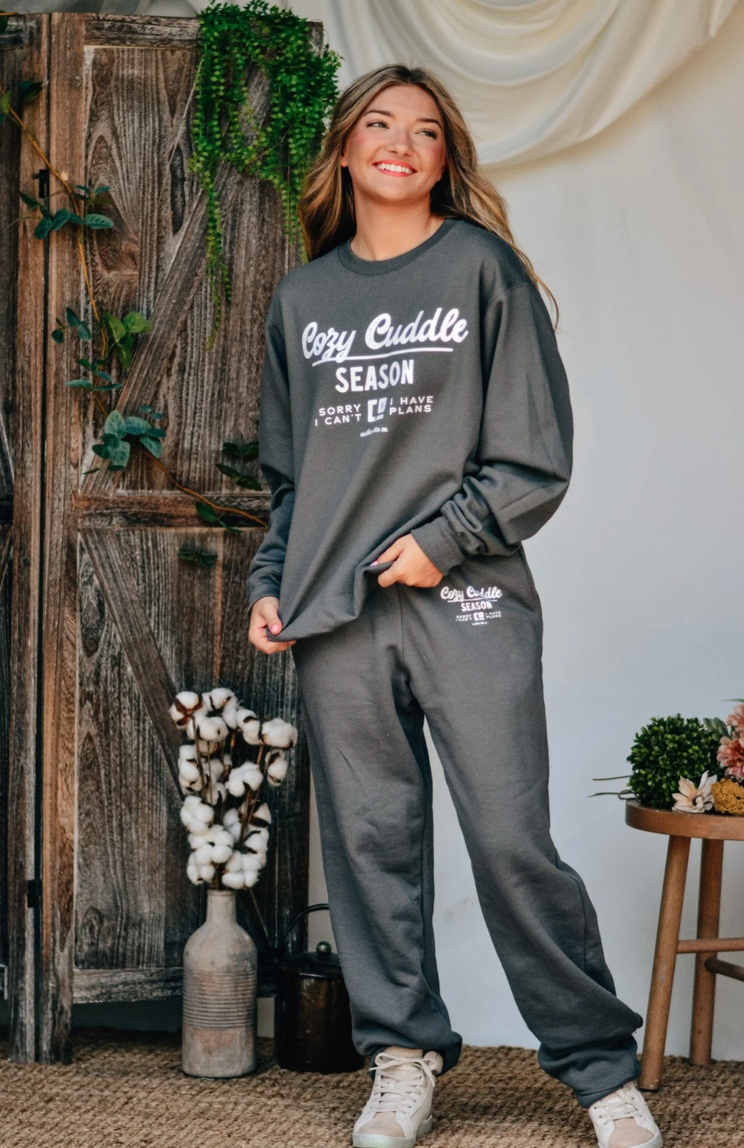 Cozy Cuddle Season Crewneck by Southern Bliss