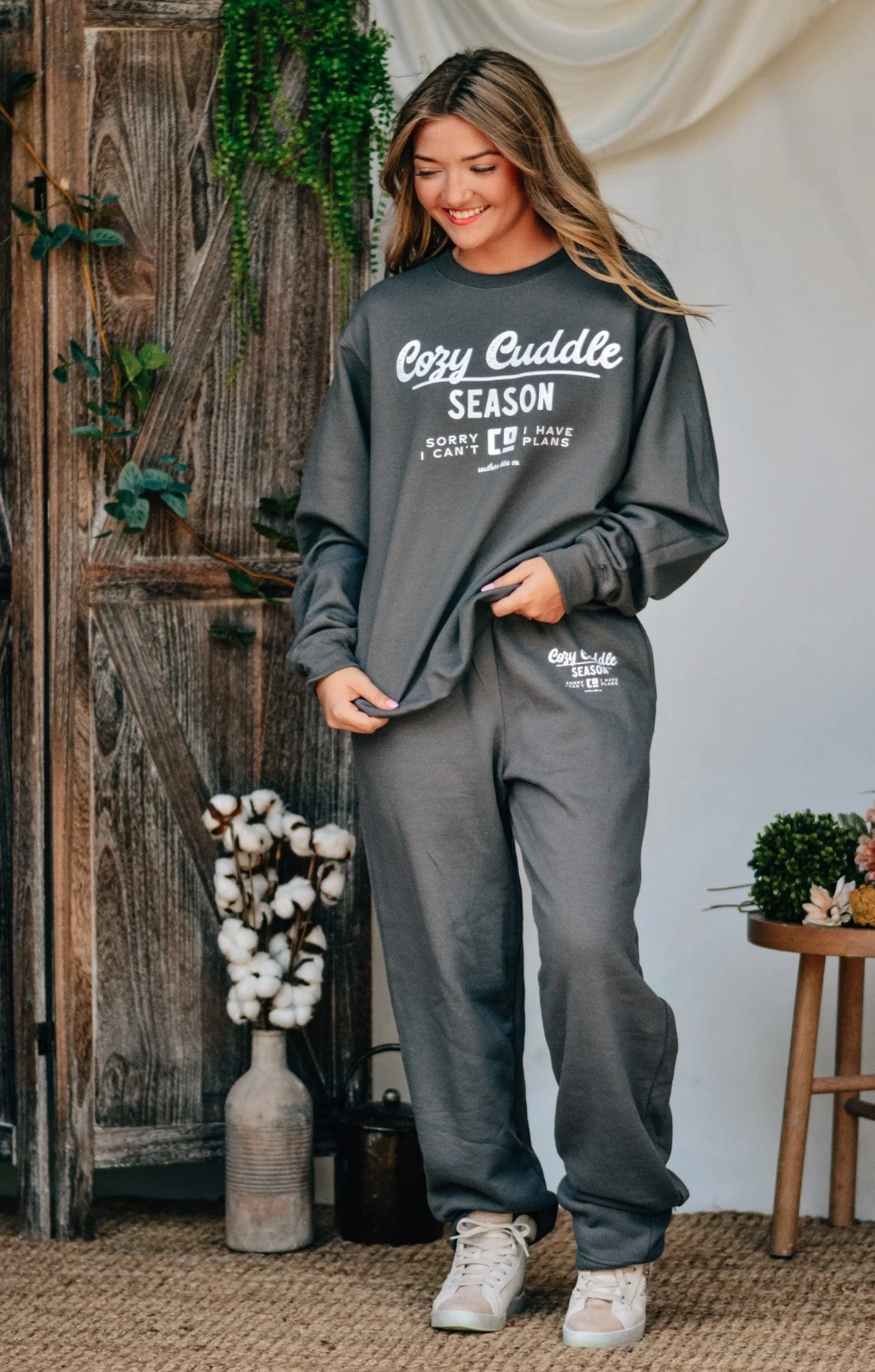 Cozy Cuddle Season Crewneck by Southern Bliss
