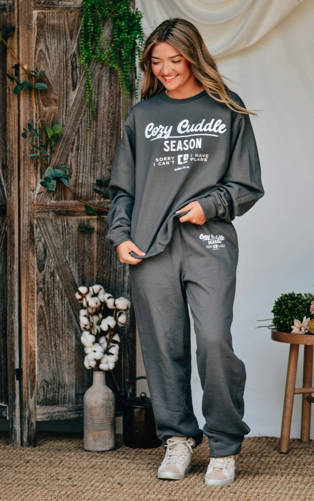 Cozy Cuddle Season Crewneck by Southern Bliss