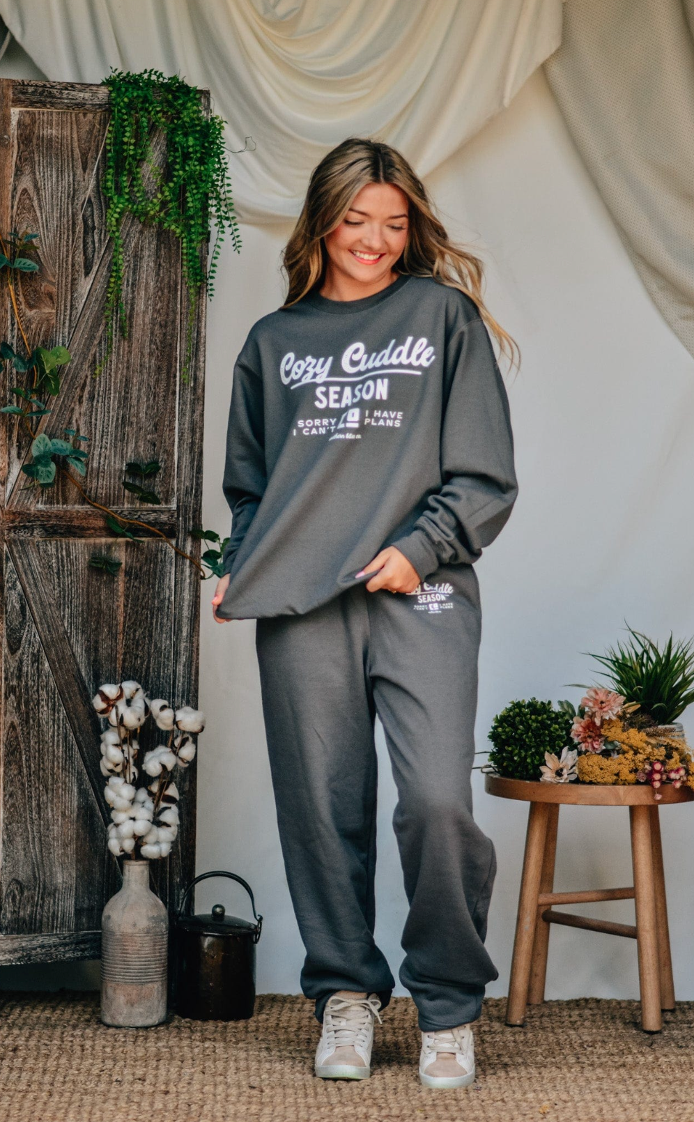 Cozy Cuddle Season Crewneck by Southern Bliss