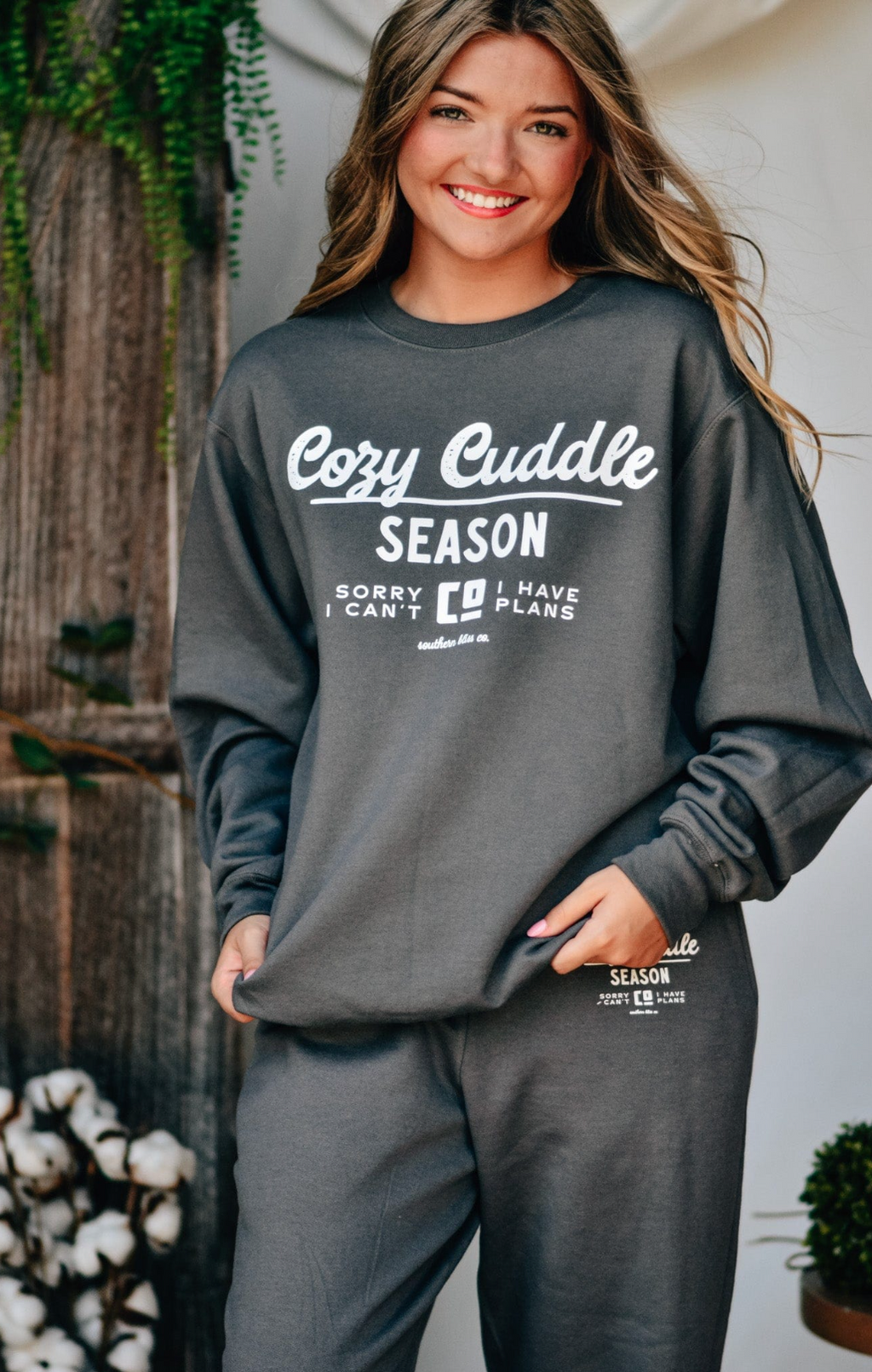 Cozy Cuddle Season Crewneck by Southern Bliss