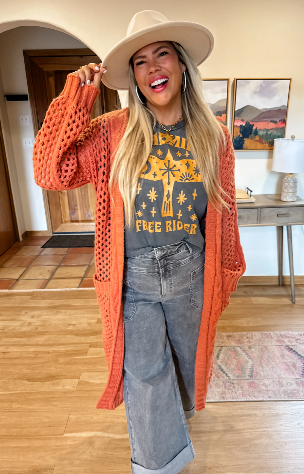 Kandias Chunky Knit Cardi in 4 colors- *Custom Cut*