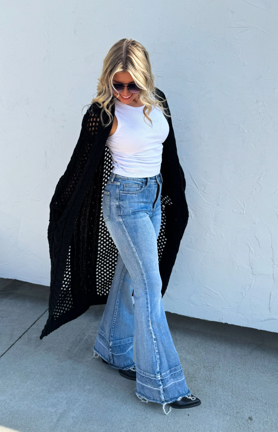 Kandias Chunky Knit Cardi in 4 colors- *Custom Cut*