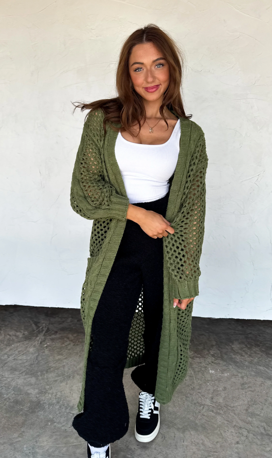 Kandias Chunky Knit Cardi in 4 colors- *Custom Cut*