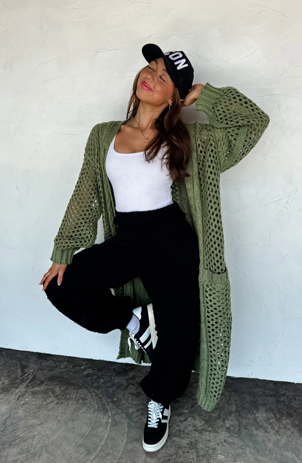 Kandias Chunky Knit Cardi in 4 colors- *Custom Cut*