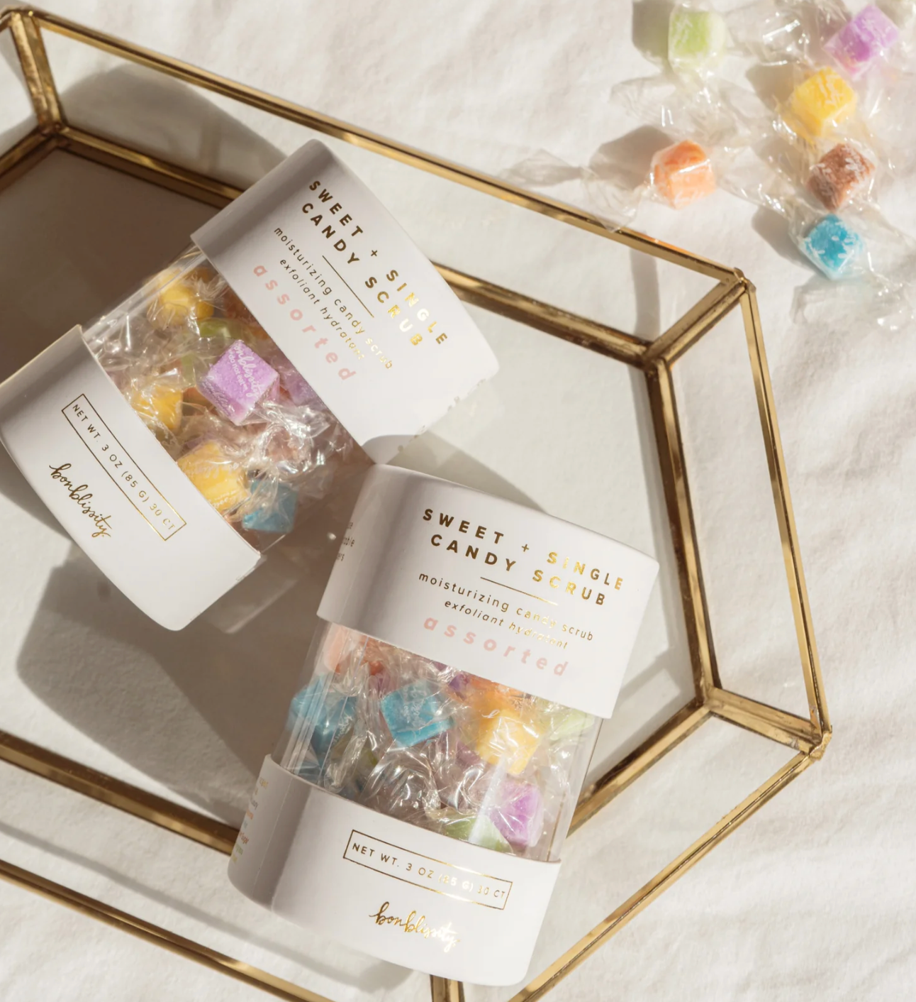 Assorted Sugar Cube Candy Scrub (30 pcs)