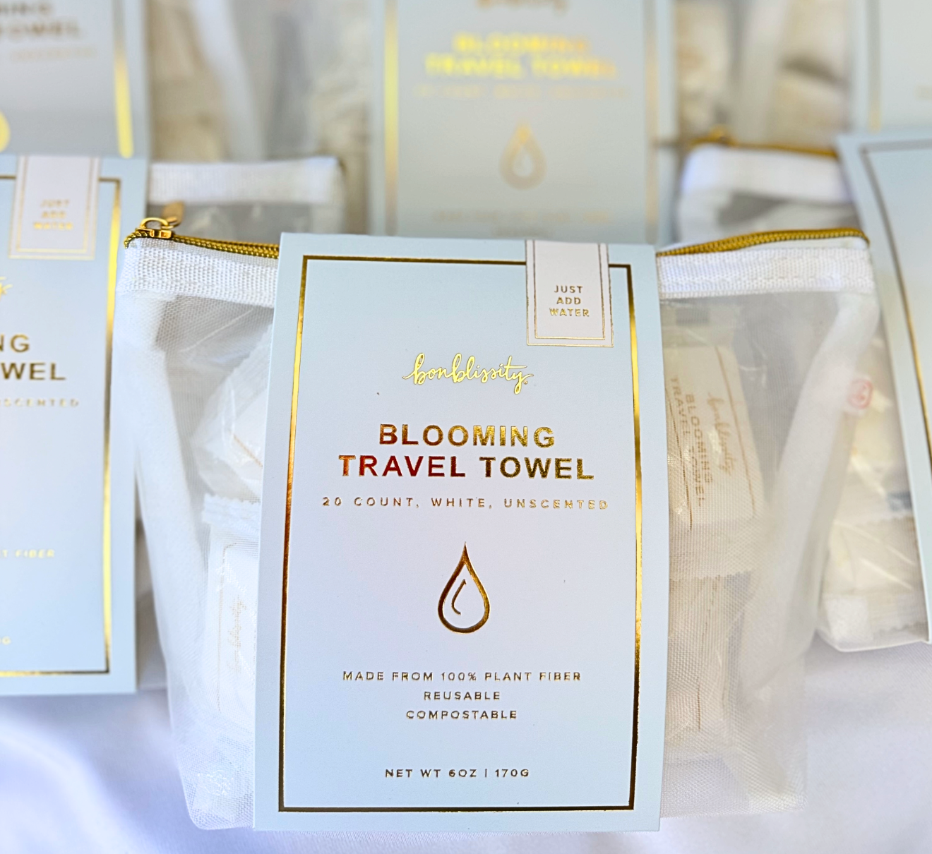 Blooming Travel Towels