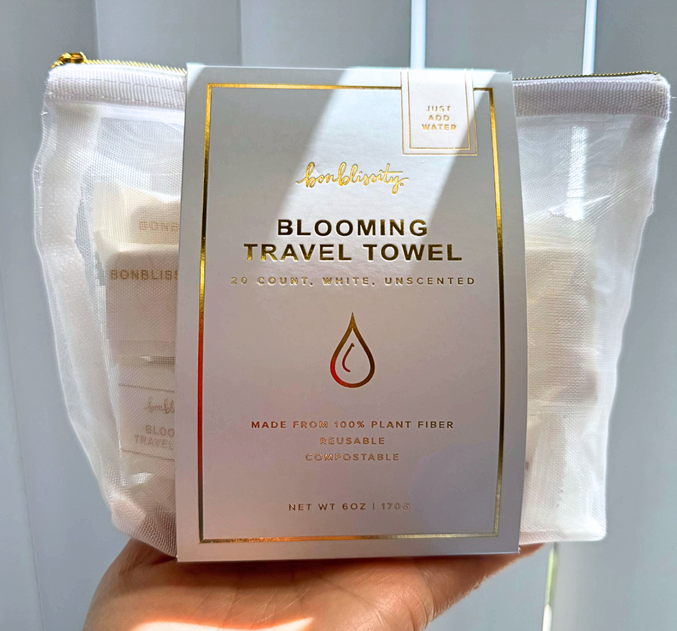 Blooming Travel Towels