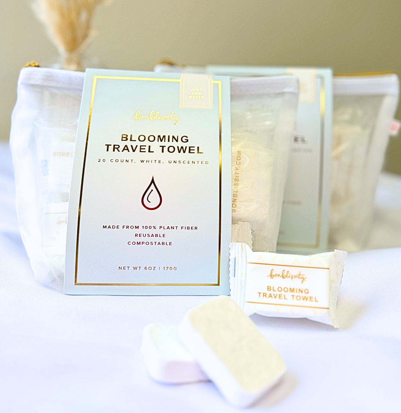 Blooming Travel Towels