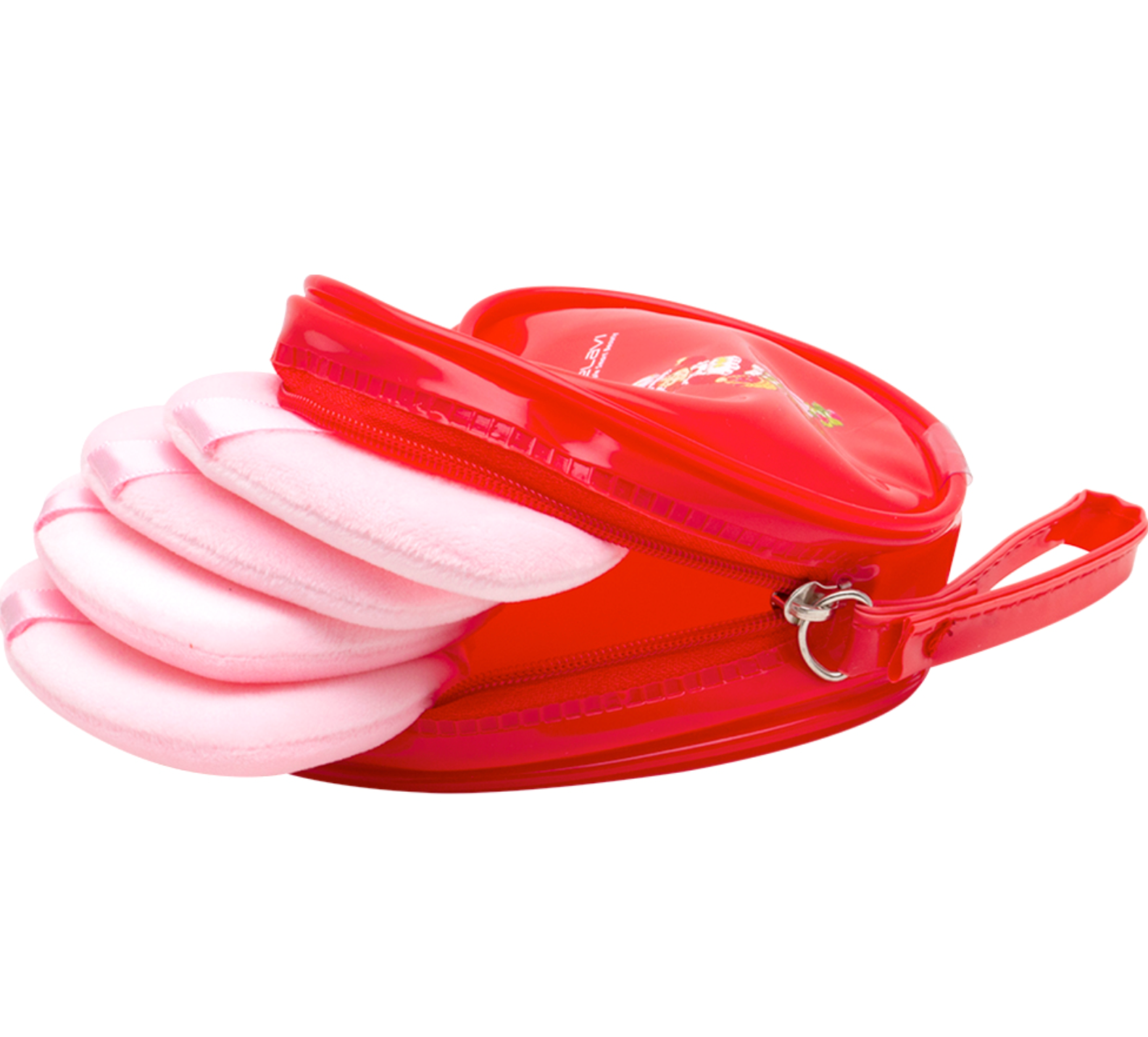 Celavi X Strawberry Shortcake 4Pc Shortcake Puffs W Heart Bag