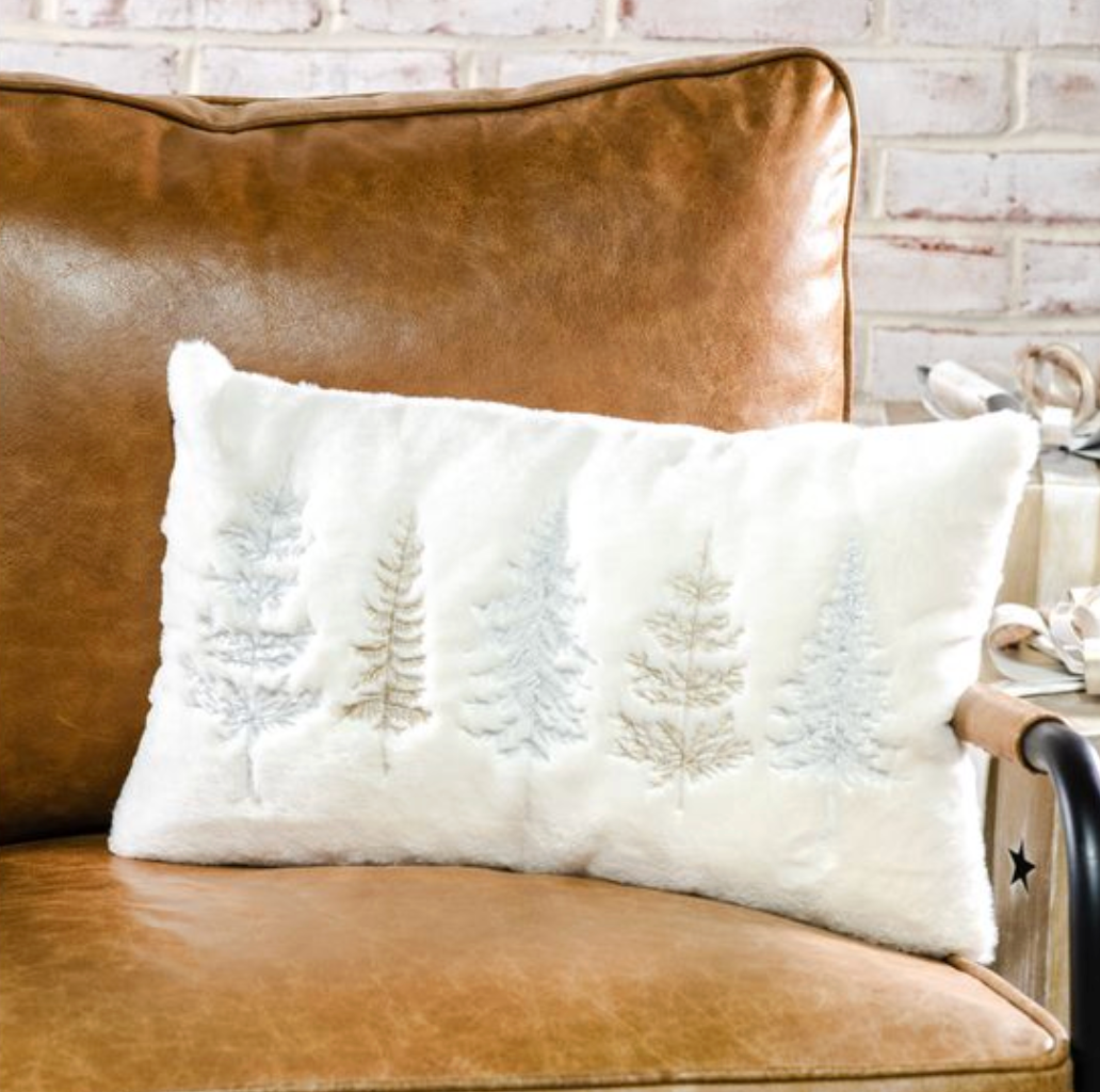 Evergreen Fur Pillow