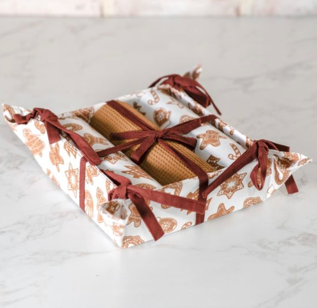 Gingerbread 3 Piece Towel Set
