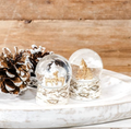 Tiny Deer/Tree Snow Globe Set