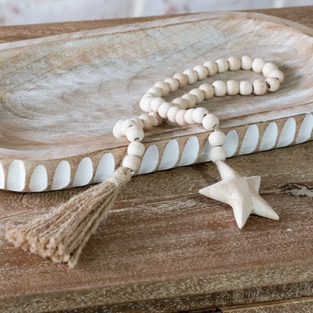 DOORBUSTER: Wood Star Garland