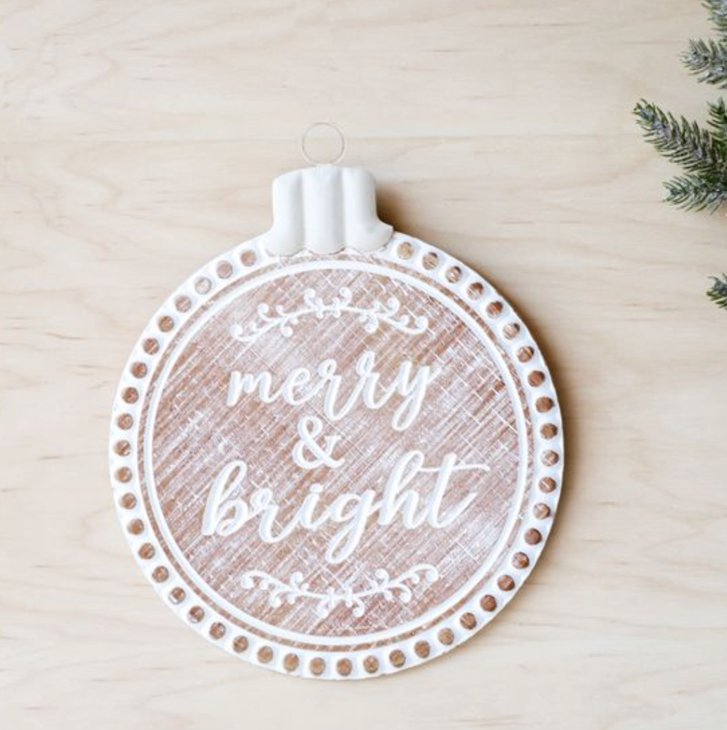 DOORBUSTER: Merry & Bright Sign