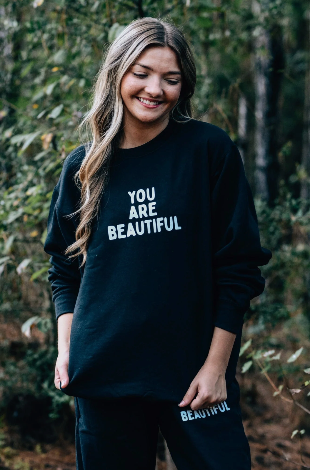 There is No Flaw in You Sweatshirt & Jogger *Custom Press*