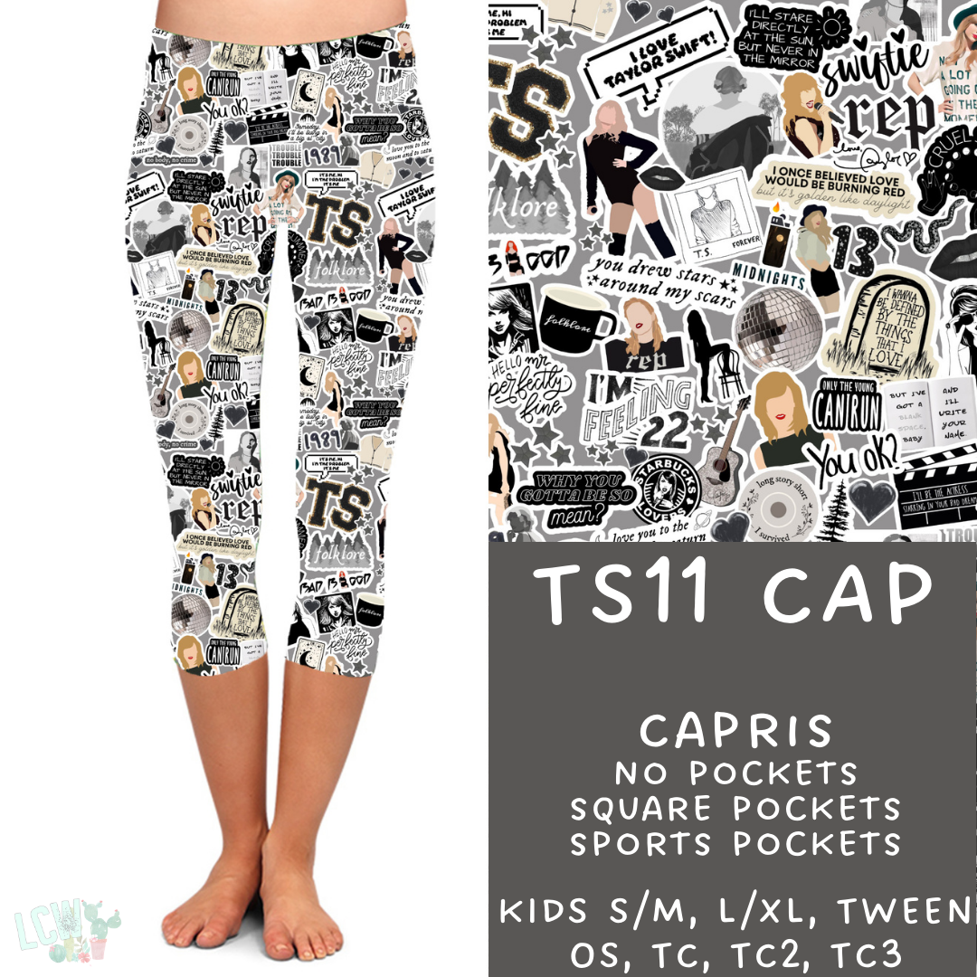 Batch #100 - Popstar 2 Collection - Closes 4/8, ETA mid/late May - TS11 Capri Leggings