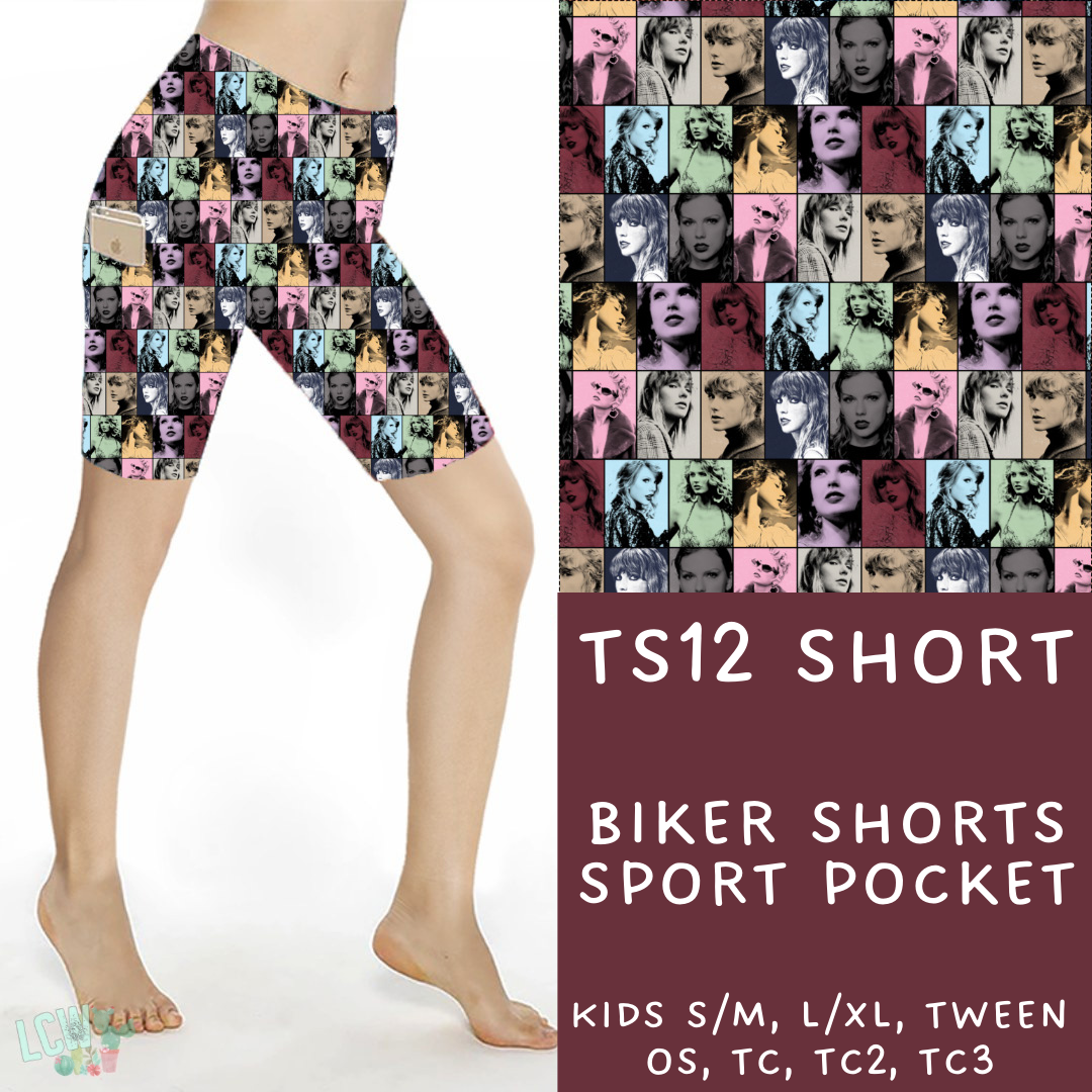 Batch #100 - Popstar 2 Collection - Closes 4/8, ETA mid/late May - TS12 Biker Short