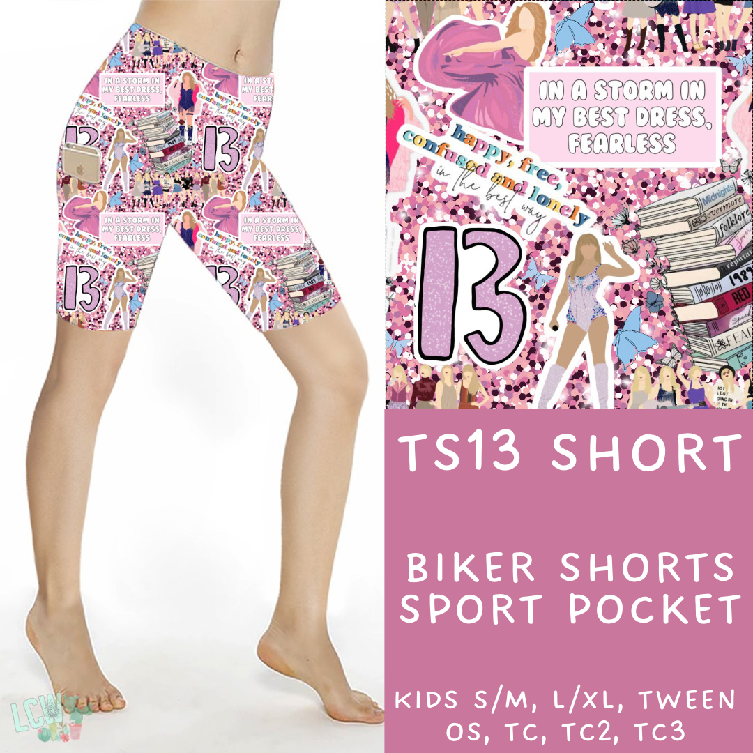 Batch #100 - Popstar 2 Collection - Closes 4/8, ETA mid/late May - TS13 Biker Short