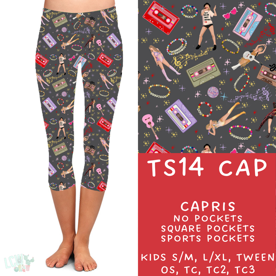 Batch #100 - Popstar 2 Collection - Closes 4/8, ETA mid/late May - TS14 Capri Leggings