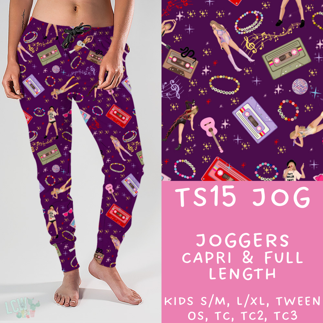 Batch #100 - Popstar 2 Collection  - TS15 Joggers - Pre-Order