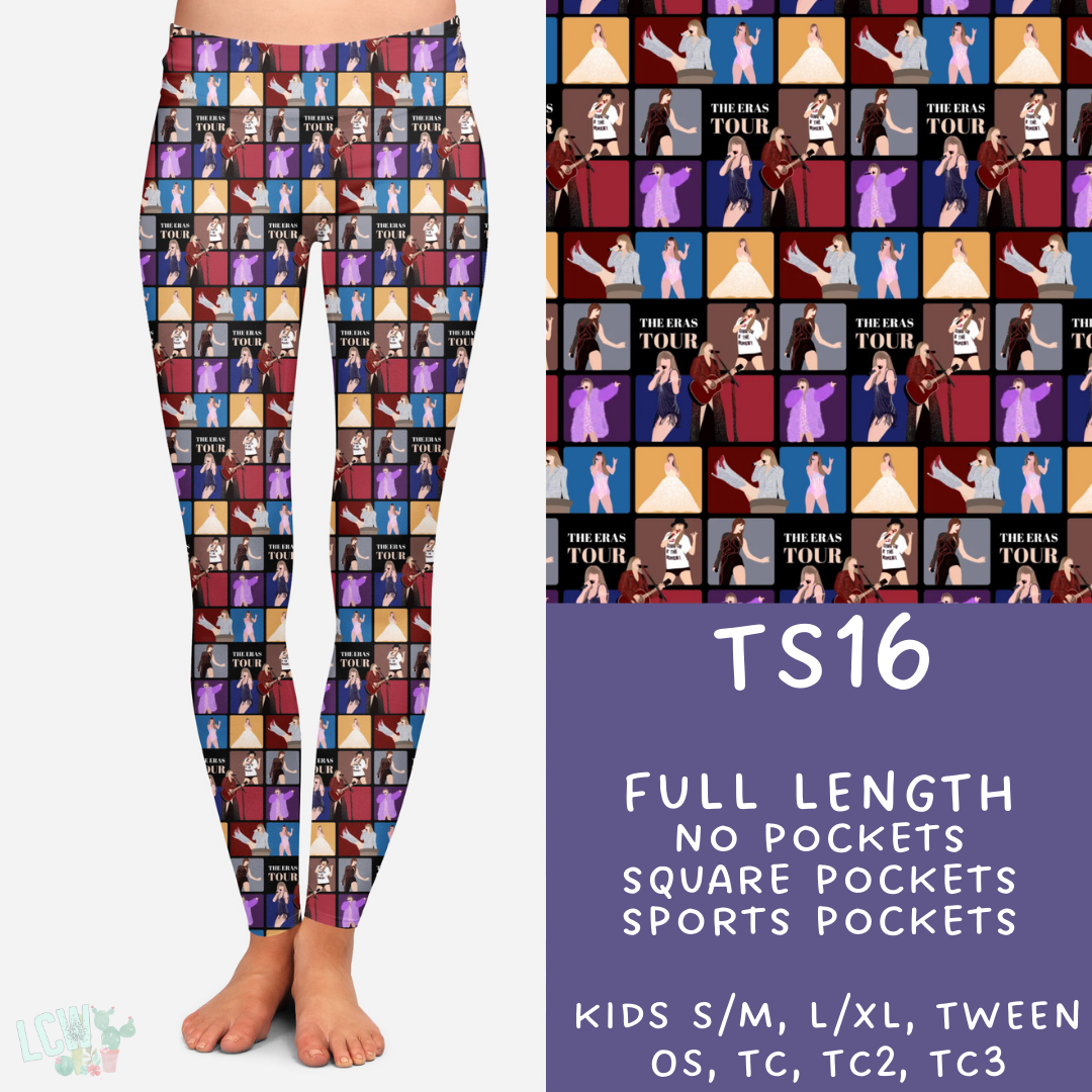 Batch #100 - Popstar 2 Collection  - TS16 Leggings - Pre-Order