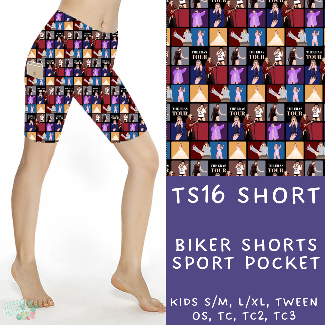 Batch #100 - Popstar 2 Collection - Closes 4/8, ETA mid/late May - TS16 Biker Short