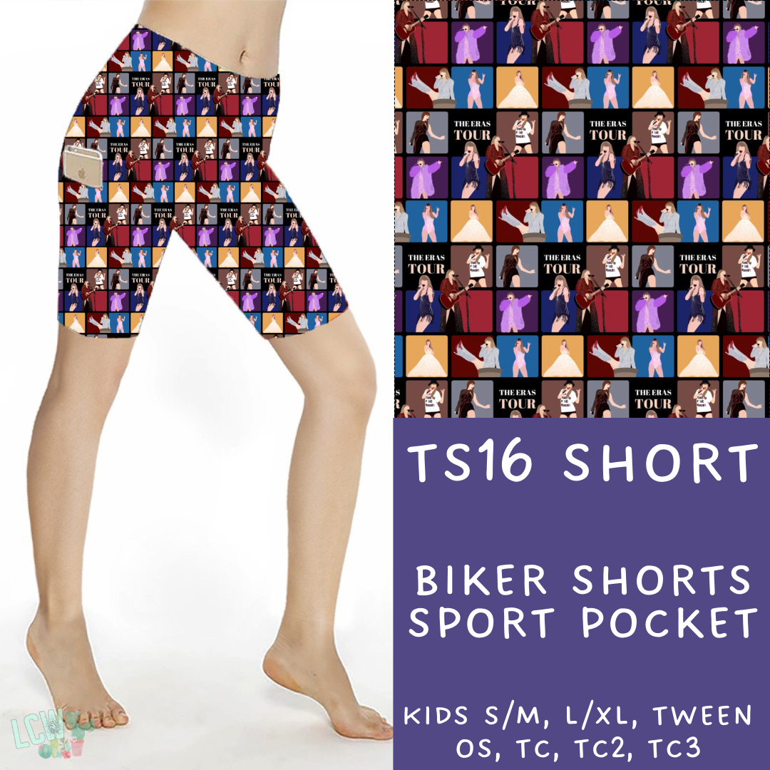 Batch #100 - Popstar 2 Collection - TS16 Biker Short - Pre-Order