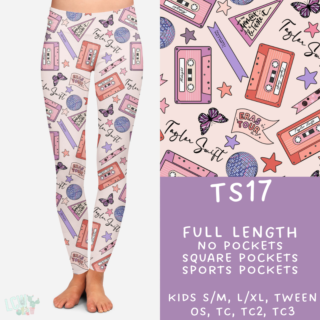 Batch #100 - Popstar 2 Collection - TS17 Leggings - Pre-Order