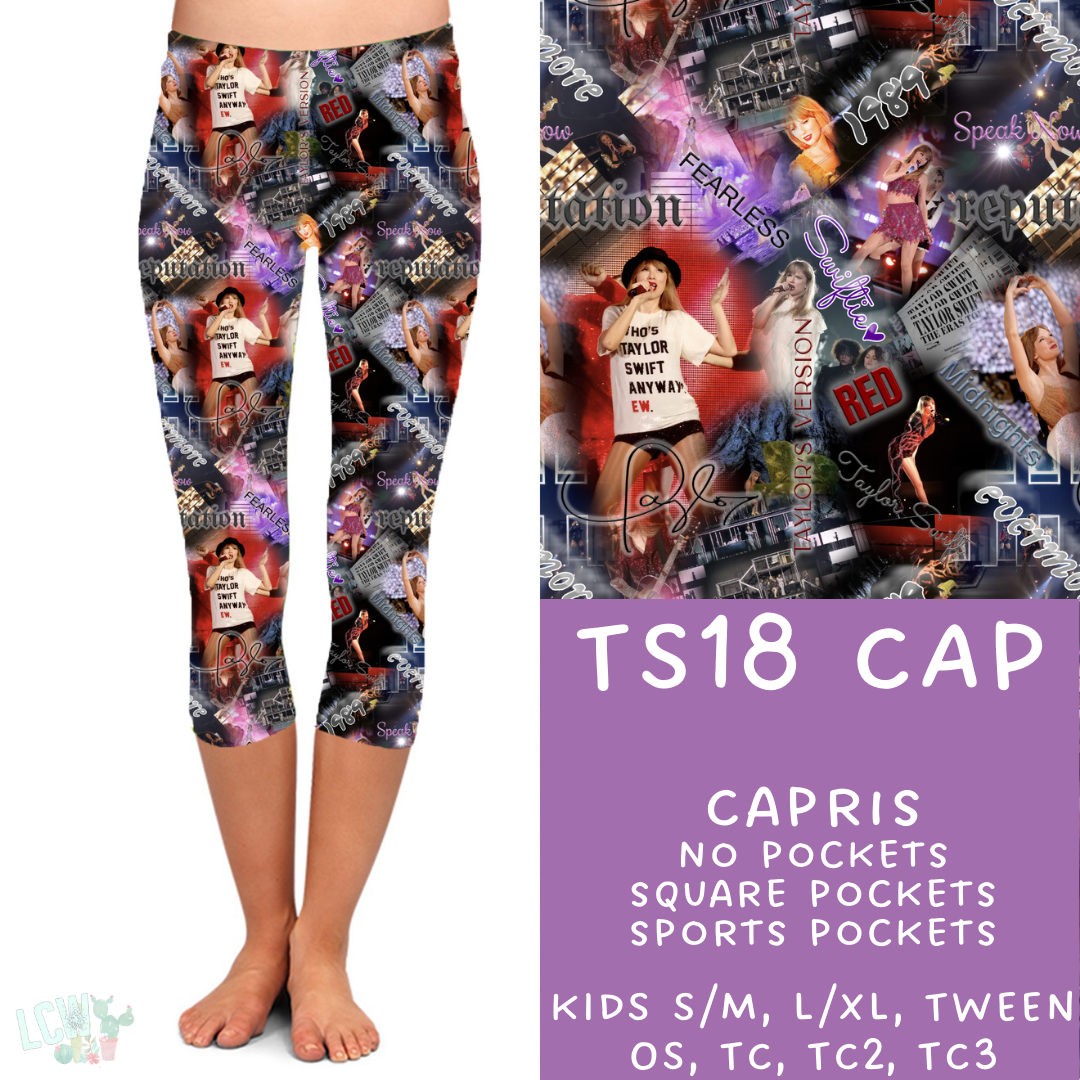 Batch #100 - Popstar 2 Collection - Closes 4/8, ETA mid/late May - TS18 Capri Leggings