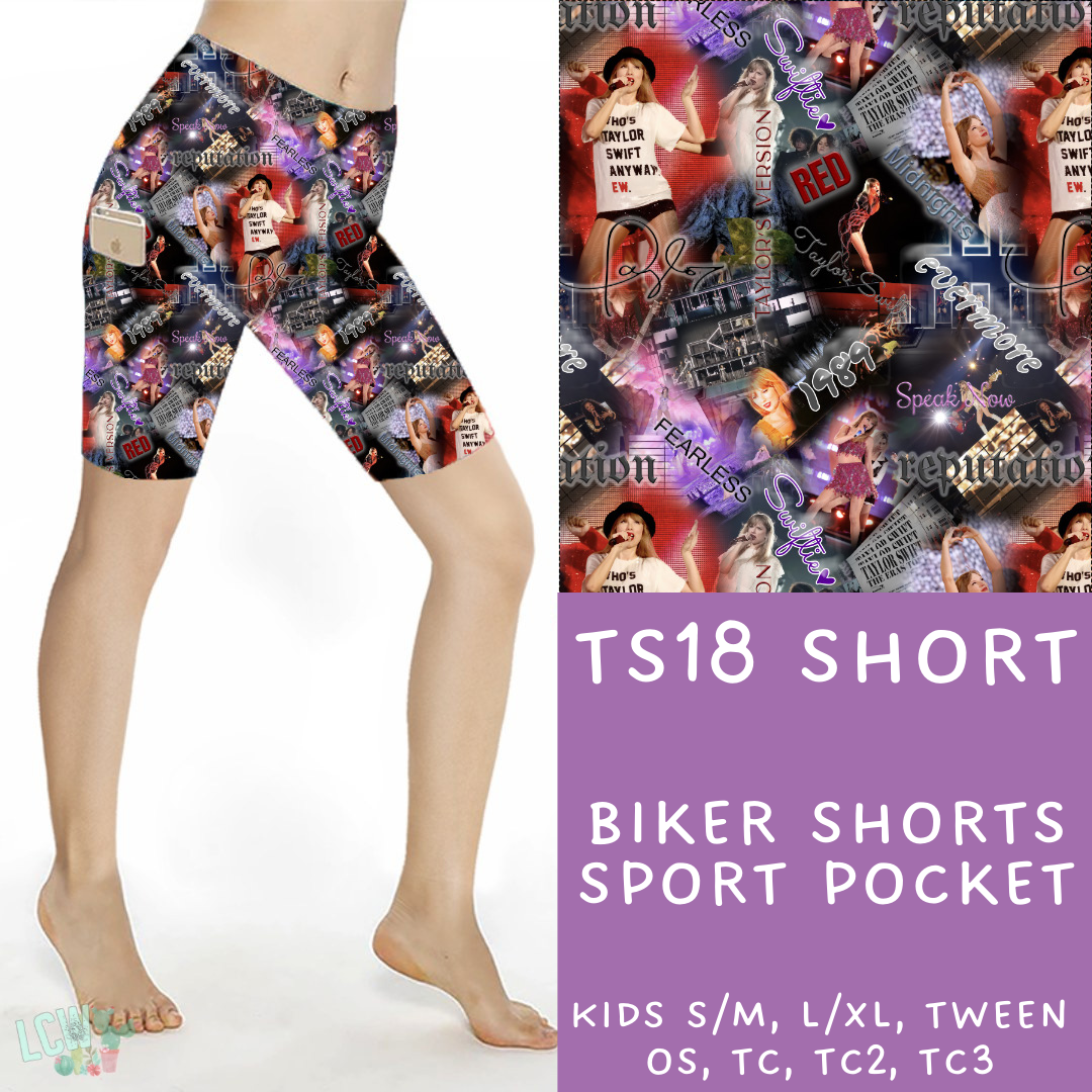 Batch #100 - Popstar 2 Collection - Closes 4/8, ETA mid/late May - TS18 Biker Short