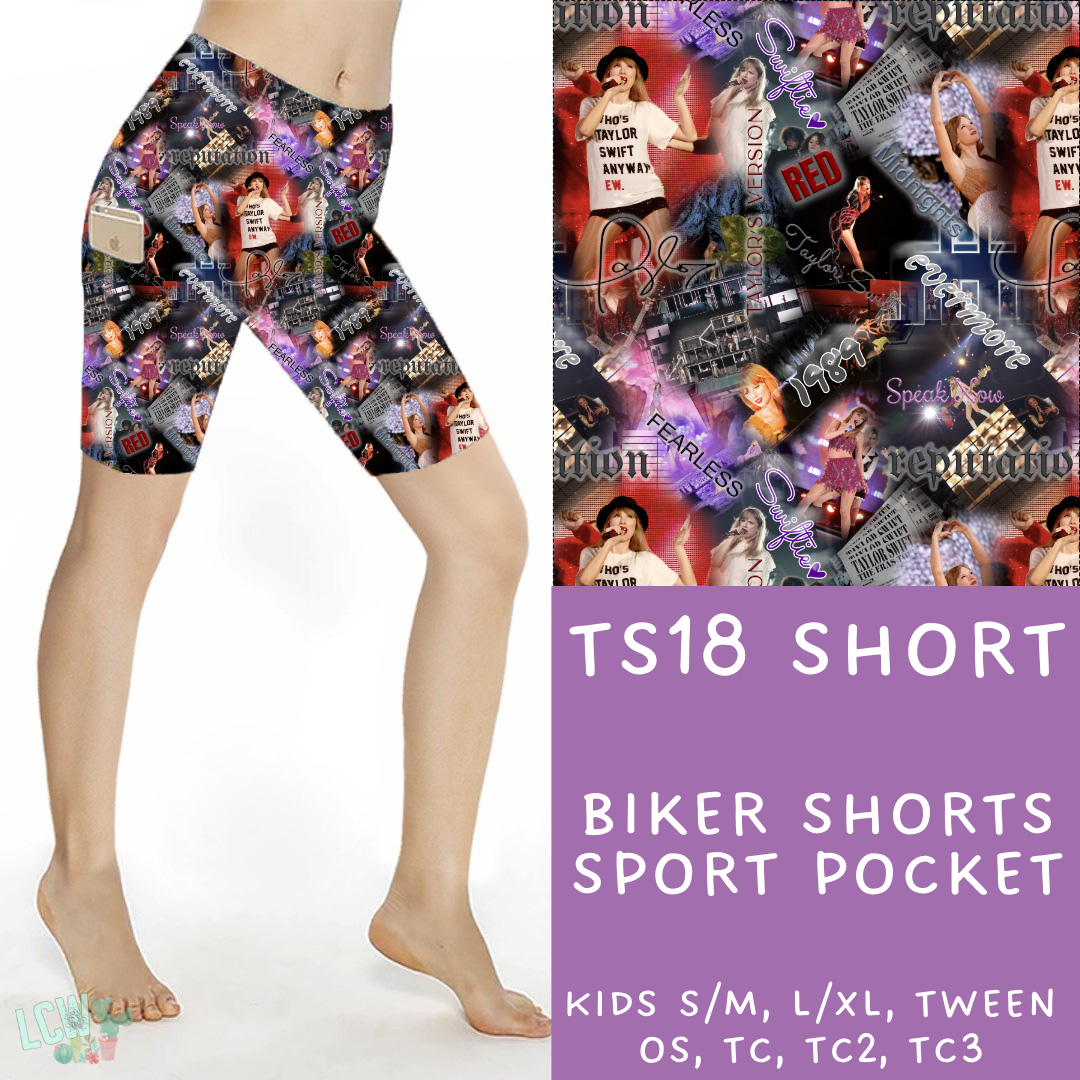 Batch #100 - Popstar 2 Collection - TS18 Biker Short - Pre-Order