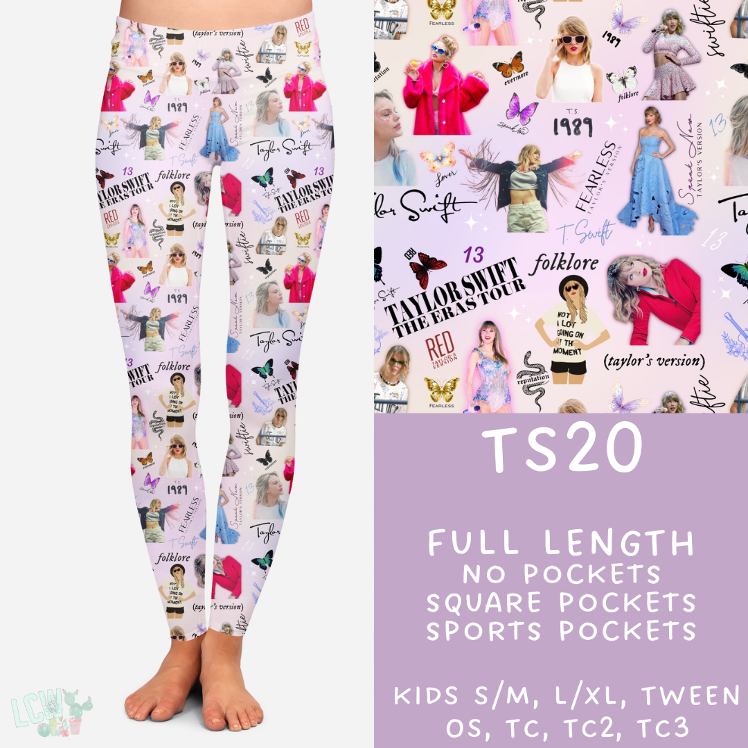 Batch #100 - Popstar 2 Collection - TS20 Leggings - Pre-Order