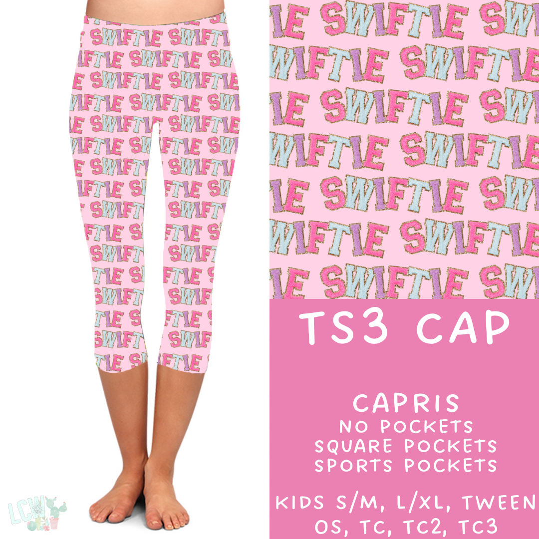 Batch #100 - Popstar 2 Collection - TS3 Capri Leggings - Pre-Order