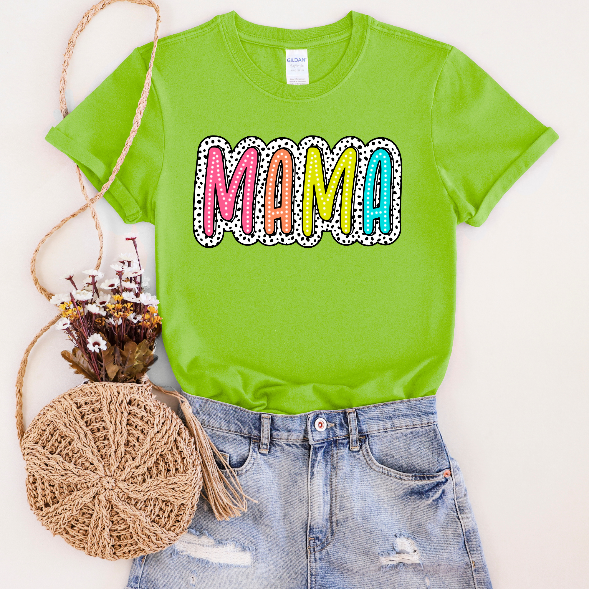 Polkadot Mama Graphic Tee