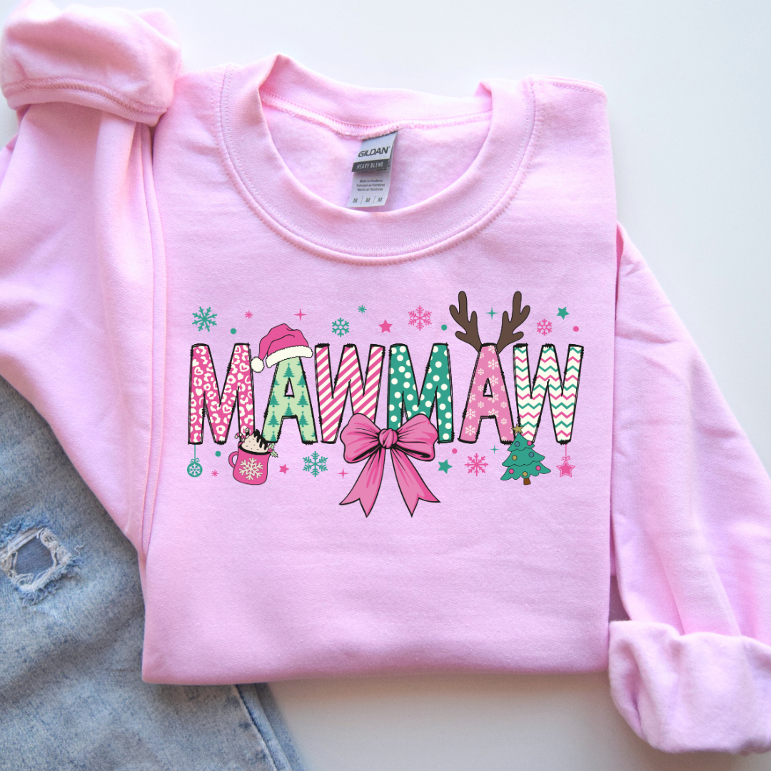 Christmas Names Custom Sweatshirt