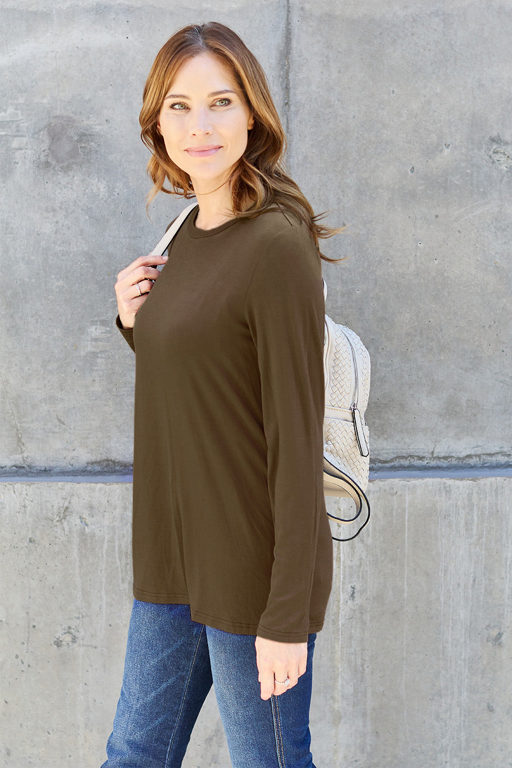 Black Friday Round Neck Long Sleeve Top