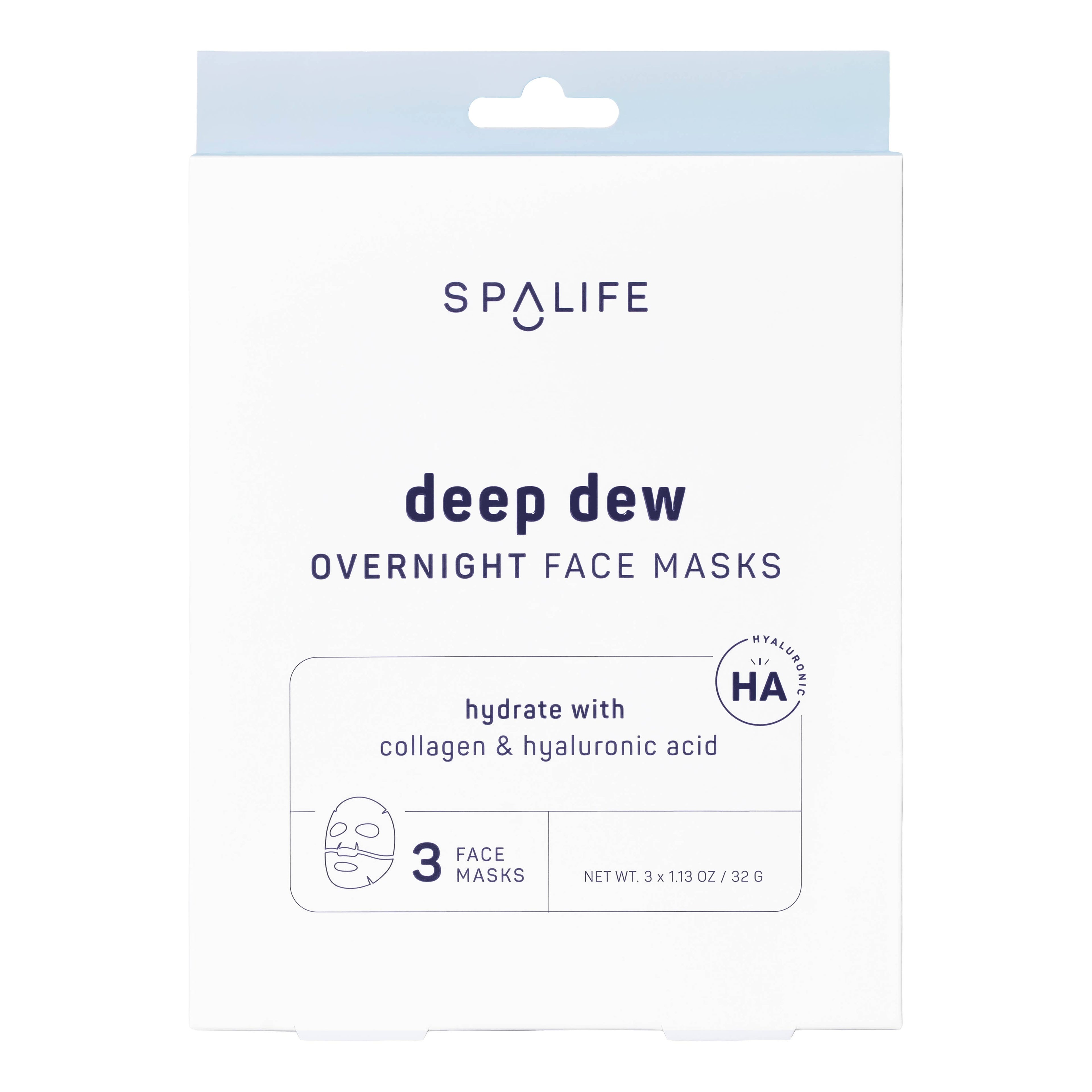 Deep Dew Hydrating Peelable Face Mask (3 pack)