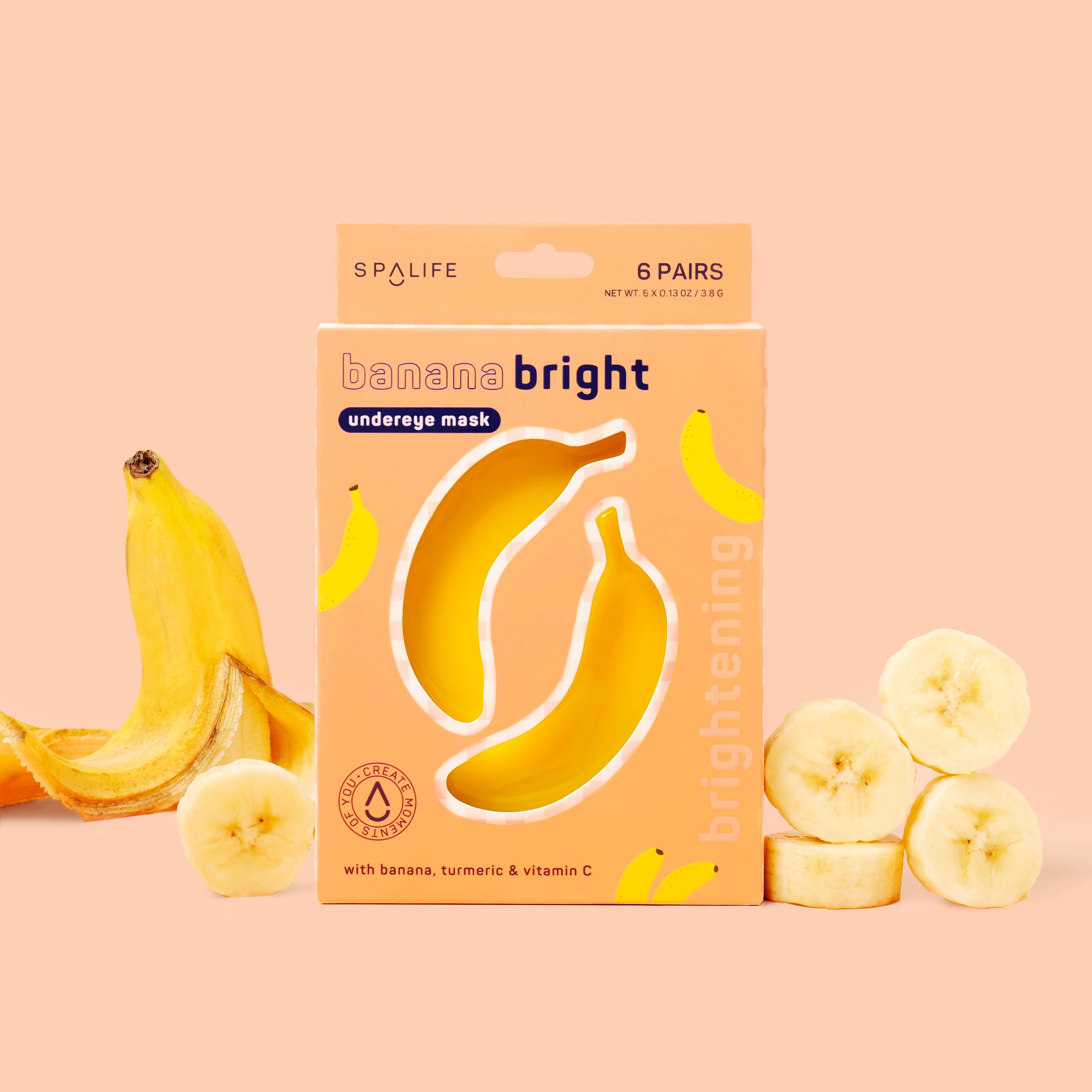 Banana Bright Undereye Mask - 8 Pairs