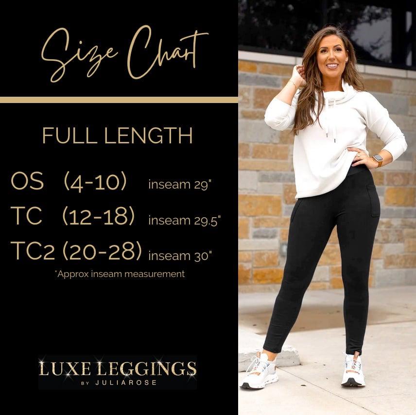 The Nyla - Navy Full-Length with Pocket Leggings - Luxe Leggings by Julia Rose®