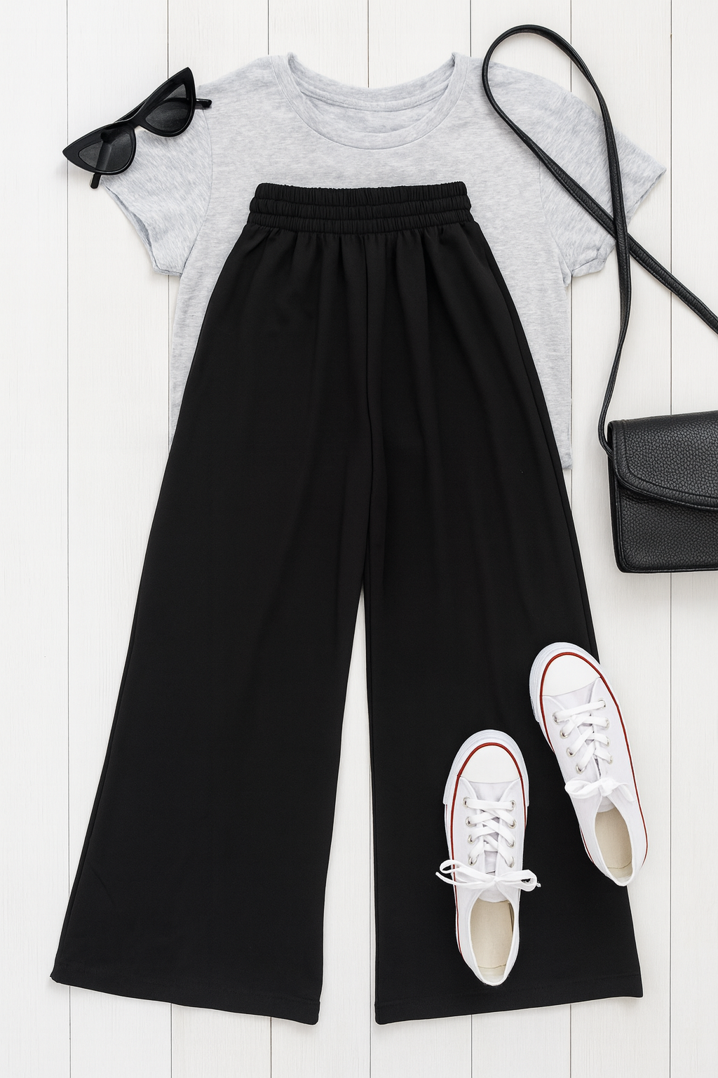 The Morgan - Casual Loose Fit LUXE Wide Leg Pants