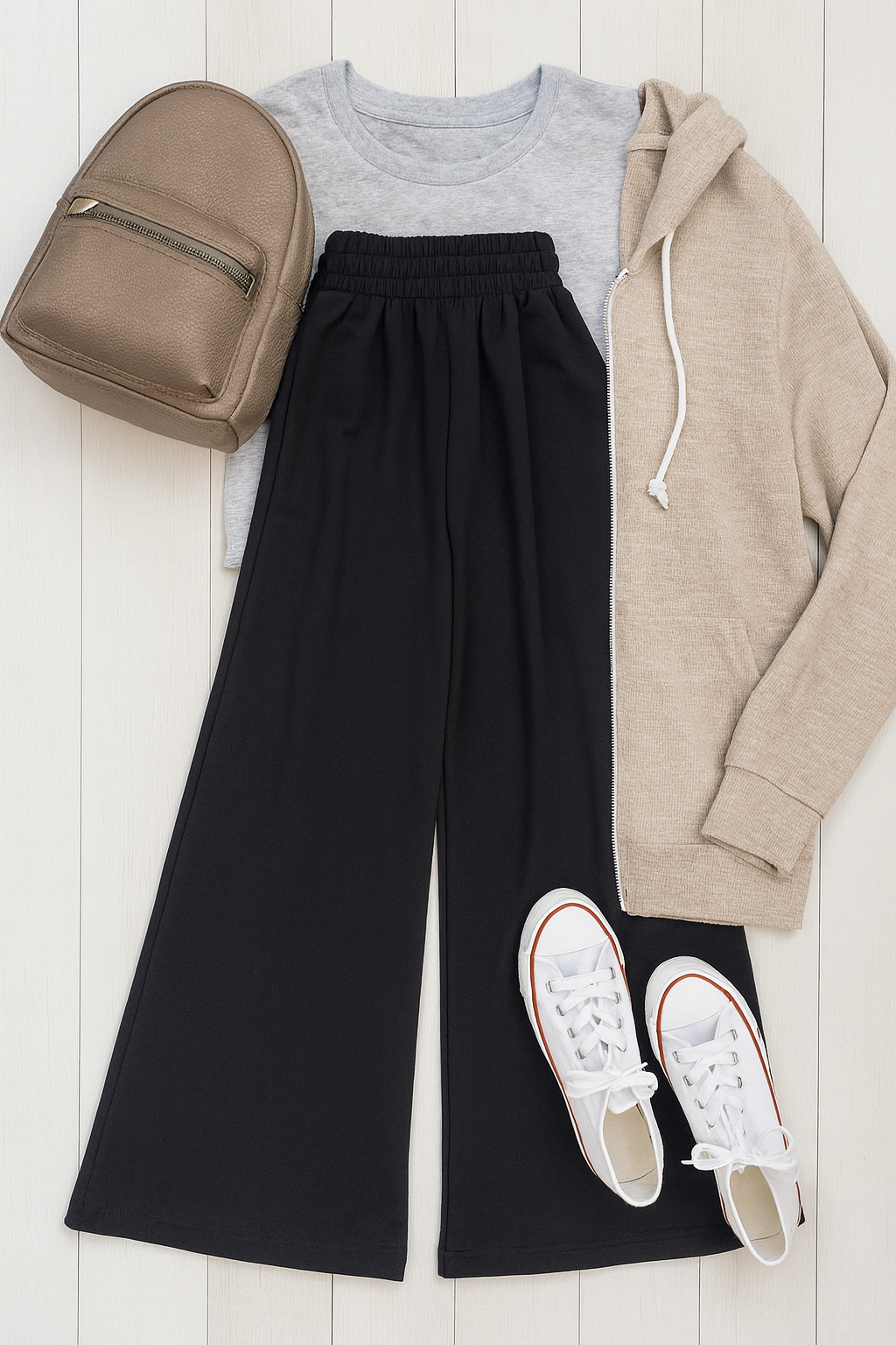 The Morgan - Casual Loose Fit LUXE Wide Leg Pants